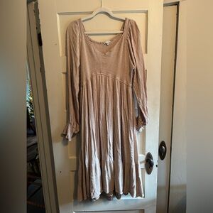 Baltic Born Long Sleeve Dress in Cream